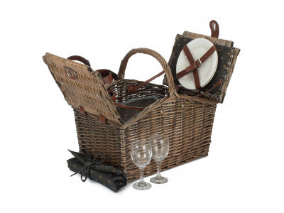 Nature 2 Person Sloping-Sided Picnic Hamper