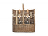 Large Deluxe Willow Garden Tool Basket Set – Antique Wash – view 3