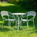 AQUITAINE MESH Garden Bistro 3 Piece - Antique WHITE Ascalon