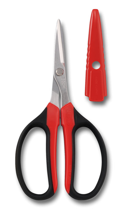 ARS Handycraft Scissors – Straight Blade, Red, 160mm (330HN-R)