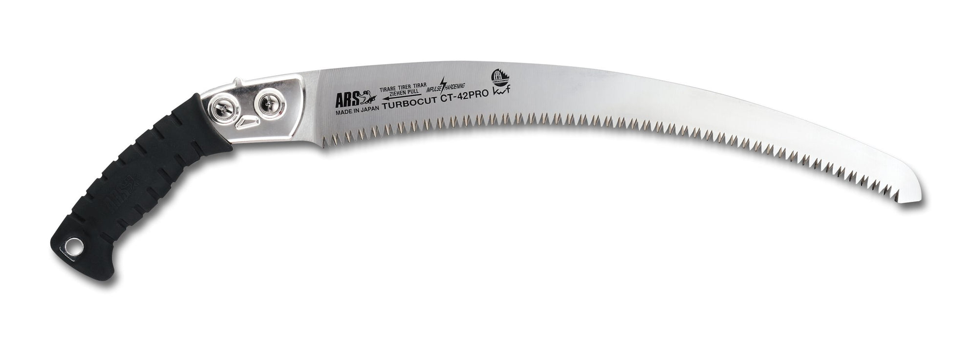 ARS Professional Pruning Saw – Curved Turbocut Blade & Holster, 420mm (CT-42PRO)
