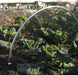 Aluminium Large Hoop Tunnel and Netting Kit - 80cm Tall x 1.55m Wide - Various Lengths and Netting - Chestnut Mill