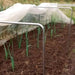 Aluminium Square Hoop Tunnel and Netting Kit - 80cm Tall x 1.15m Wide - Various Lengths and Netting - Chestnut Mill