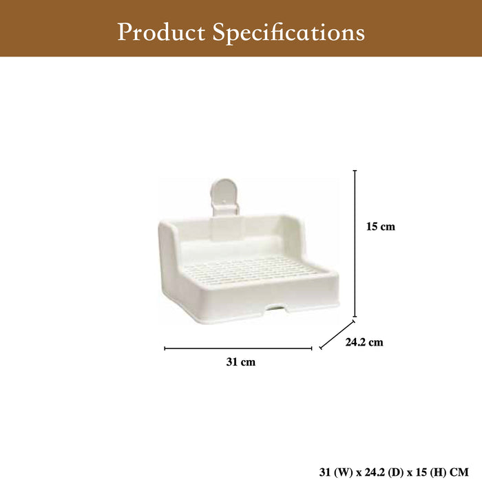 LillipHut Rabbit Toilet White