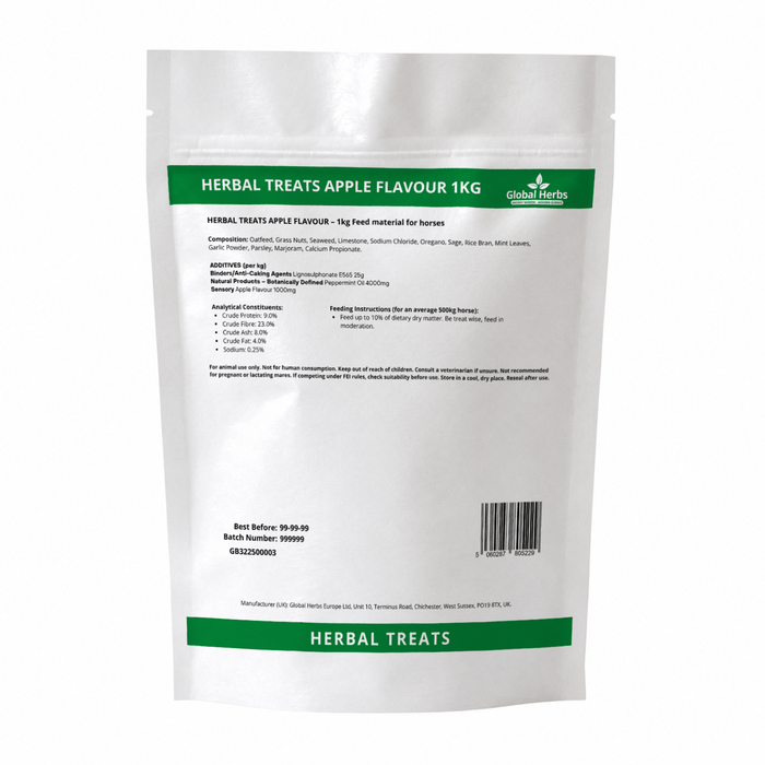 Global Herbs Apple Herbal Horse Treats 1kg