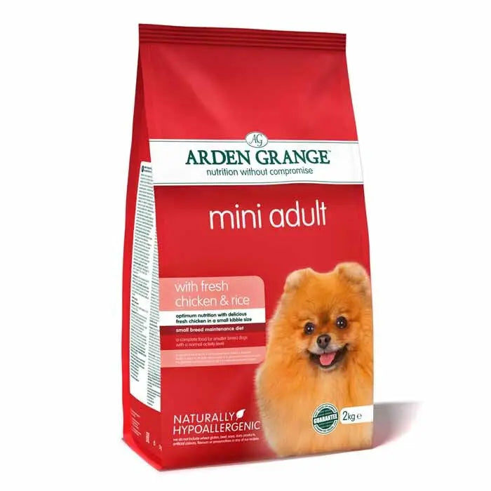 Arden Grange Mini Adult Chicken & Rice Dry Dog Food – 2 kg