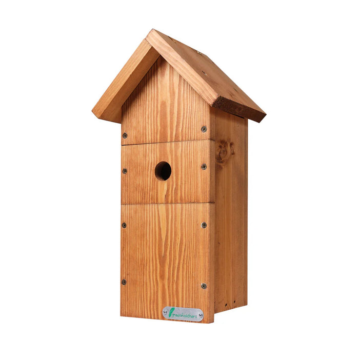 Large Handmade Wooden Bird Box