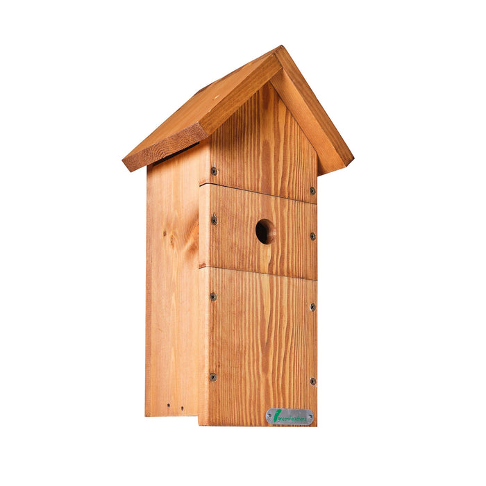 Large Handmade Wooden Bird Box