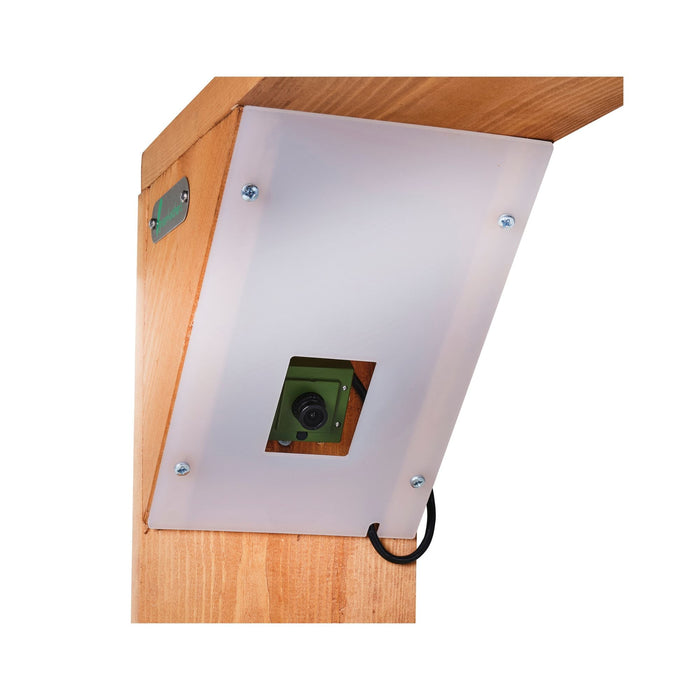 Handmade Wooden Bird Feeding Station Camera Mount