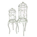 BIRDCAGE PLANTER WITH STAND  - SET OF 2 - GREEN Ascalon