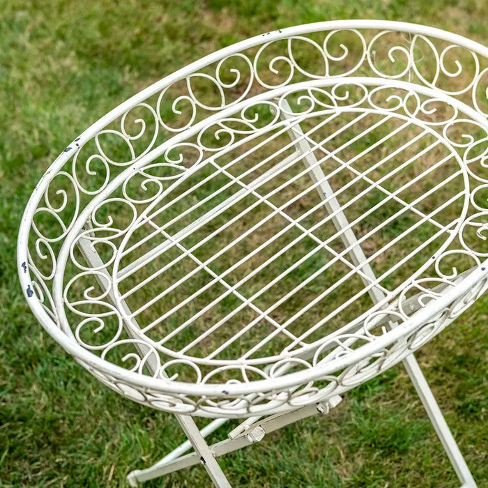 BLASIDON BUTLERS TABLE - CREAM Ascalon