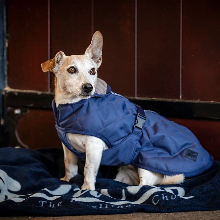 Bucas Cosy Dog Coat – Navy