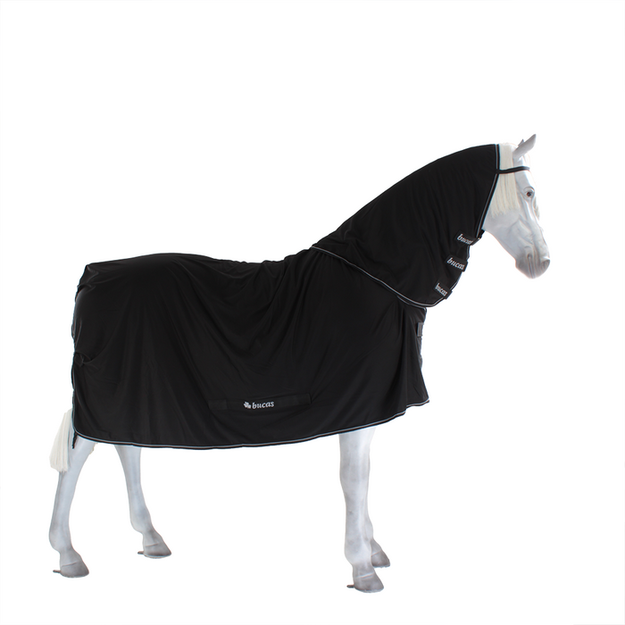 Bucas Power Cooler with Detachable Neck – Black/Silver