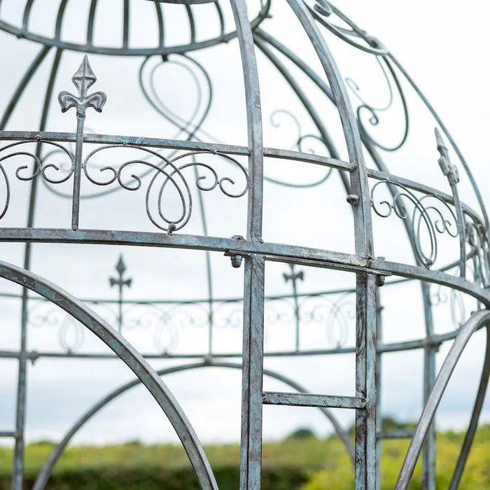 'CROWN' GAZEBO (1.4m) - GREY BLUE STONE Ascalon