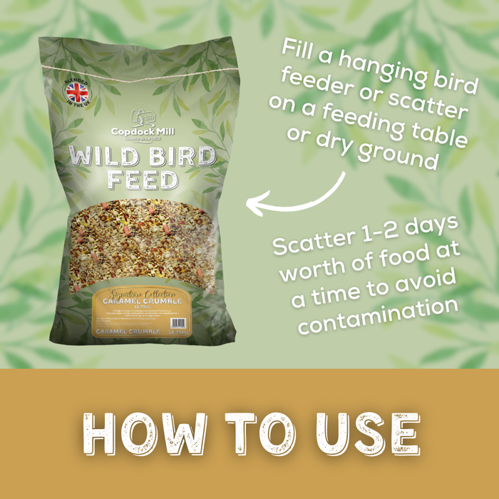 Copdock Mill Caramel Crumble Wild Bird Mix – product image 4