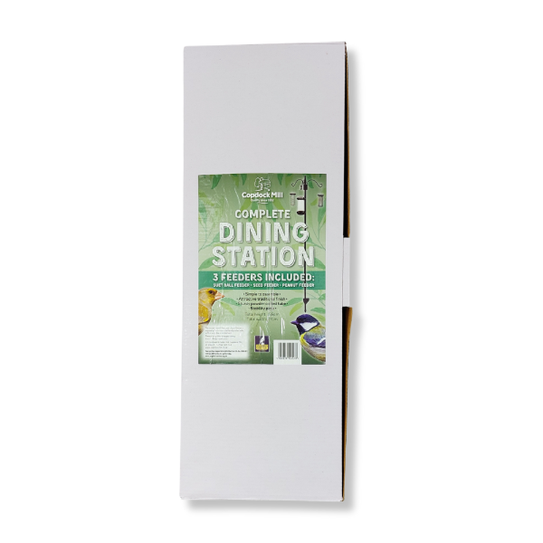 Complete Dining Station with 3 Feeders
