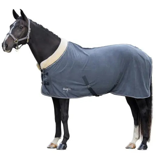 Covalliero RugBe Royal Fleece Blanket - Graphite Covalliero