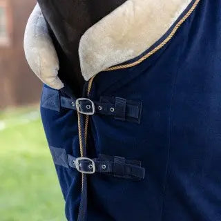 Covalliero RugBe Royal Fleece Blanket - Navy Covalliero