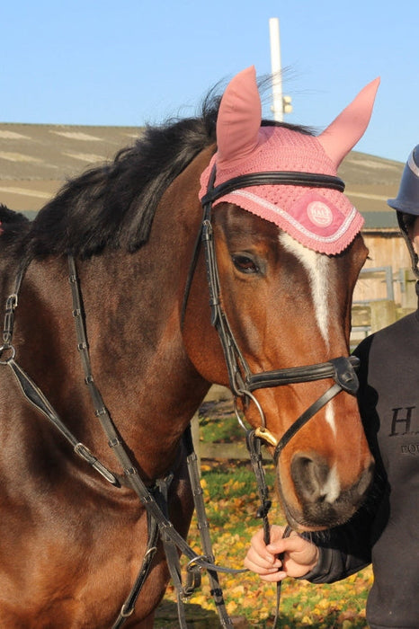 Halt Equestrian Pink Saddle Pad with Diamond Quilting