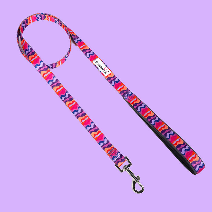 Doodlebone Padded Dog Lead  - Various Colours & Sizes