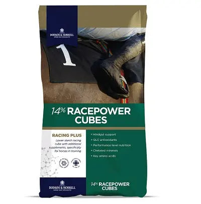 Dodson & Horrell Racepower Cubes 14% 25kg - Chestnut Mill