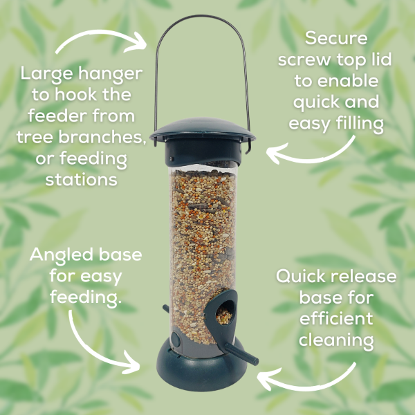 Easy Fill & Clean Seed Feeder