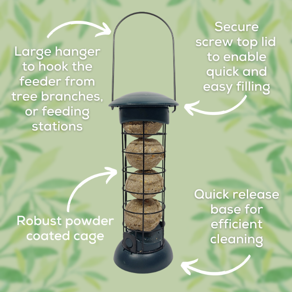 Easy Fill & Clean Suet Ball Feeder