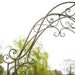 FLEUR-D-LYS ARCH - RUSTY IRON - Chestnut Mill
