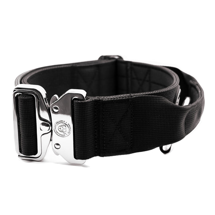 5cm Nylon BTactical™ Collar | Midnight Black - NEW