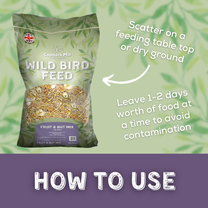 Copdock Mill Fruit & Nut Wild Bird Mix – product image 3
