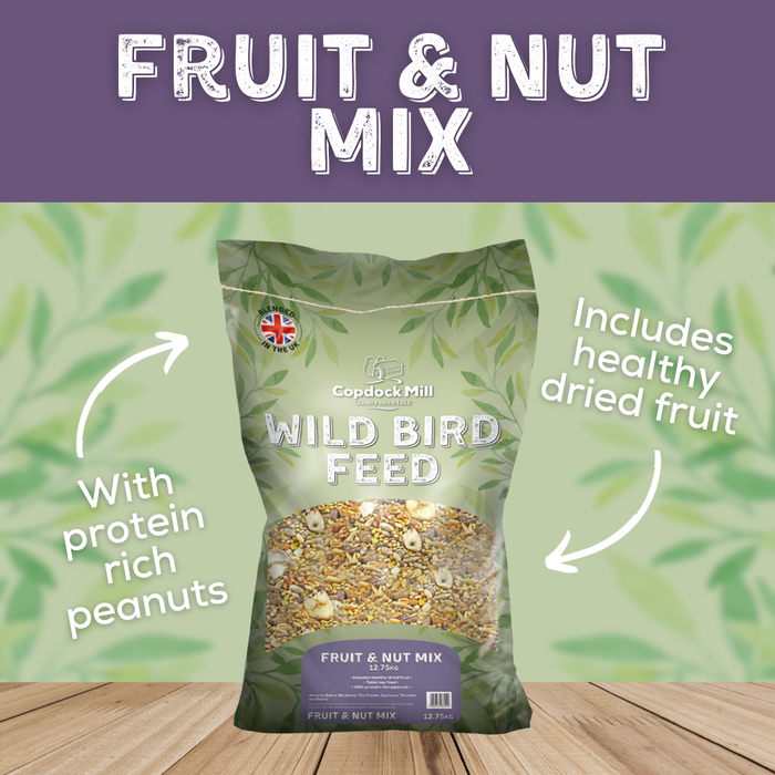 Copdock Mill Fruit & Nut Wild Bird Mix – product image 2