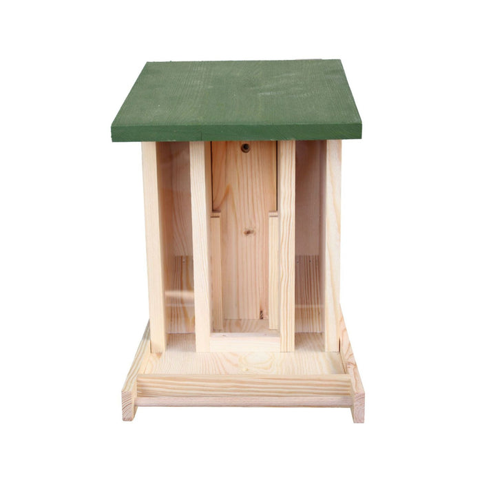 Solar Powered WiFi Camera Wooden Bird Feeder Kit