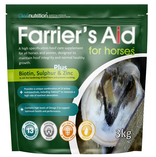 GWF Nutrition Farrier's Aid for Horses 3kg - Chestnut Mill