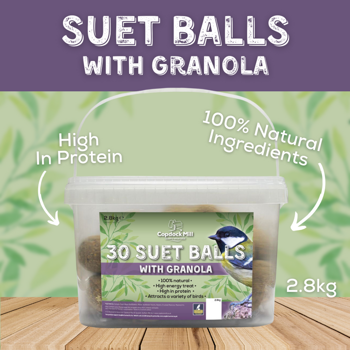Copdock Mill Granola Suet Balls - 30 Balls - product image 2