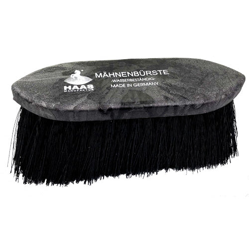 Haas Mane Brush Black – Mane & Tail Detangler for Horses