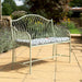 HAMPTON Garden Bench - GREEN Ascalon