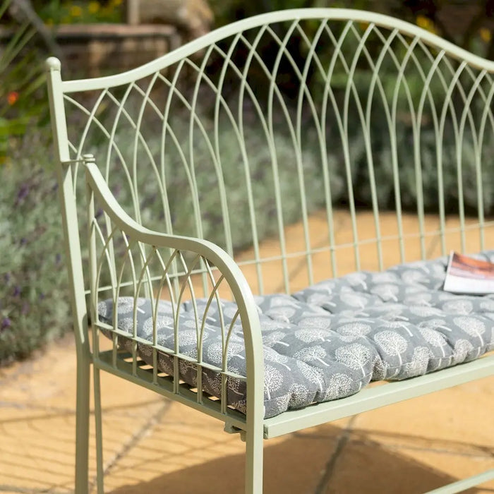 HAMPTON Garden Bench - GREEN Ascalon