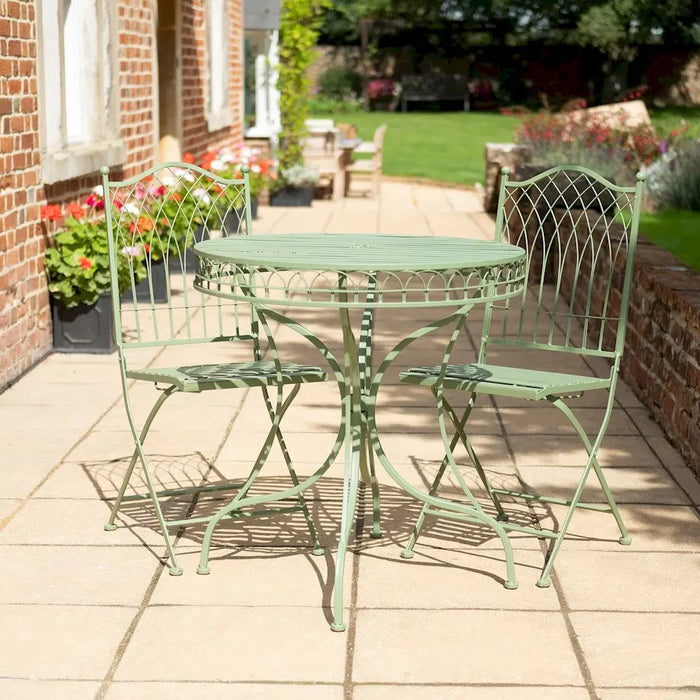 HAMPTON Garden Bistro SET 3 Piece  - SOFT GREEN Ascalon