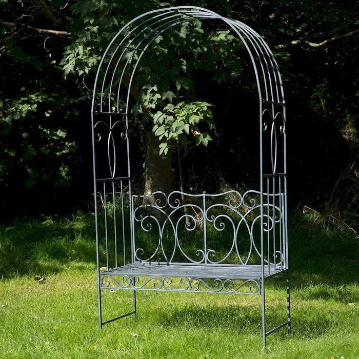 HERITAGE Garden Bench ARBOUR - ANTIQUE GREY Ascalon
