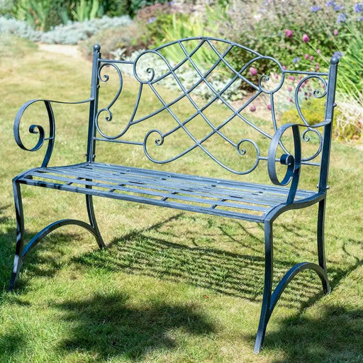 HERITAGE Garden Bench - Grey Ascalon