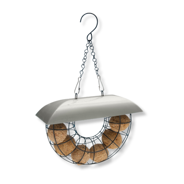 Half Moon Feeder with 6 Suet Balls