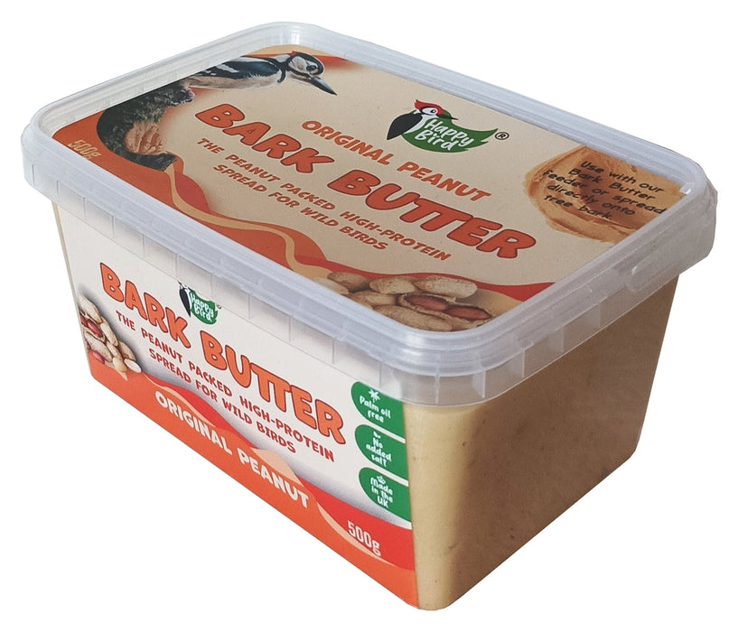 Happy Bird Original Peanut Bark Butter 6 x 500g – product image 1