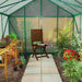 Harvester Walk-In Aluminium Polycarbonate Greenhouse 8' x 12' - Chestnut Mill