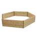 Hexagonal Raised Bed 45 cm High, 120cm each side - Chestnut Mill