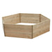 Hexagonal Raised Bed 45 cm High, 90cm each side - Chestnut Mill
