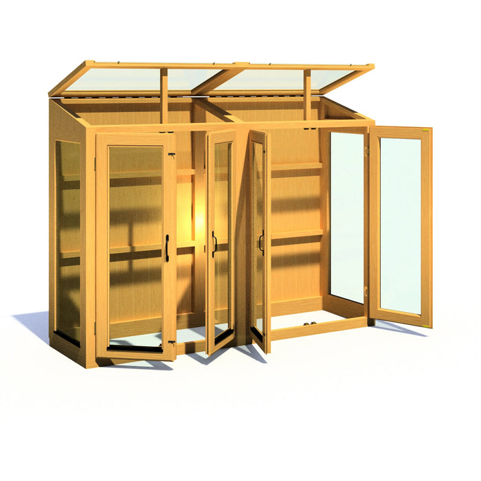 Heydon Greenhouse - 7'x2' - Chestnut Mill