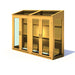 Heydon Greenhouse - 7'x2' - Chestnut Mill