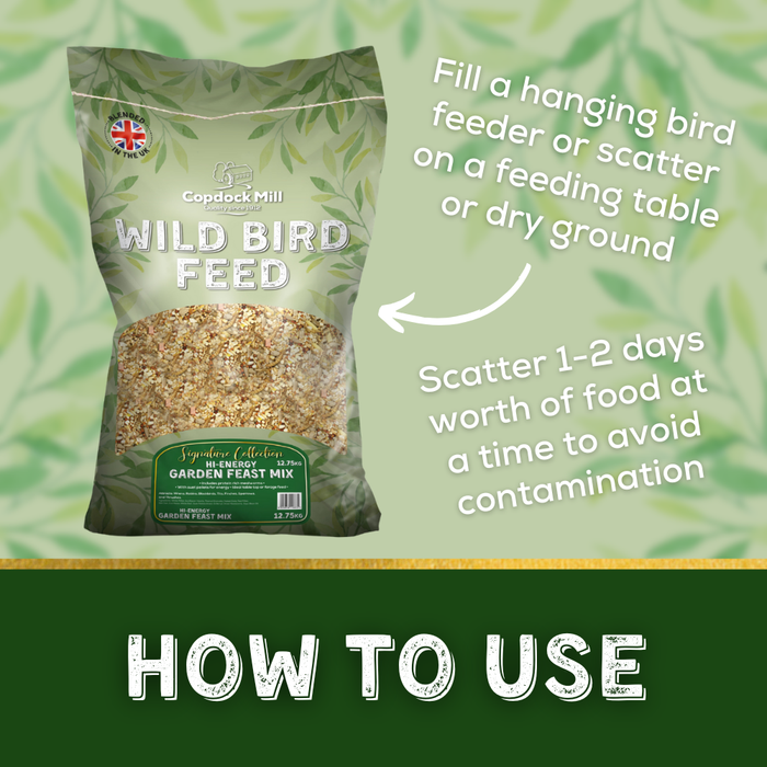 Copdock Mill Hi-Energy Garden Feast Wild Bird Mix – product image 2
