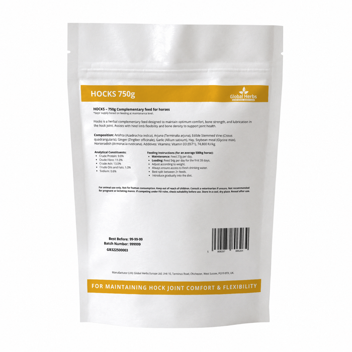Global Herbs Hocks Refill Pouch 750g