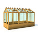 Holkham Greenhouse - 12'x6' - Chestnut Mill